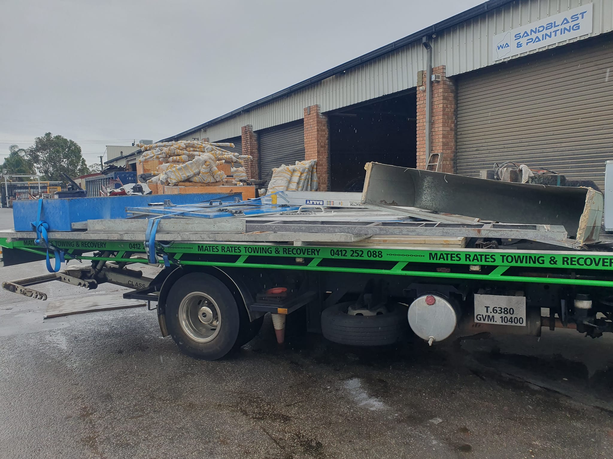 Scrap metal and material transport Perth