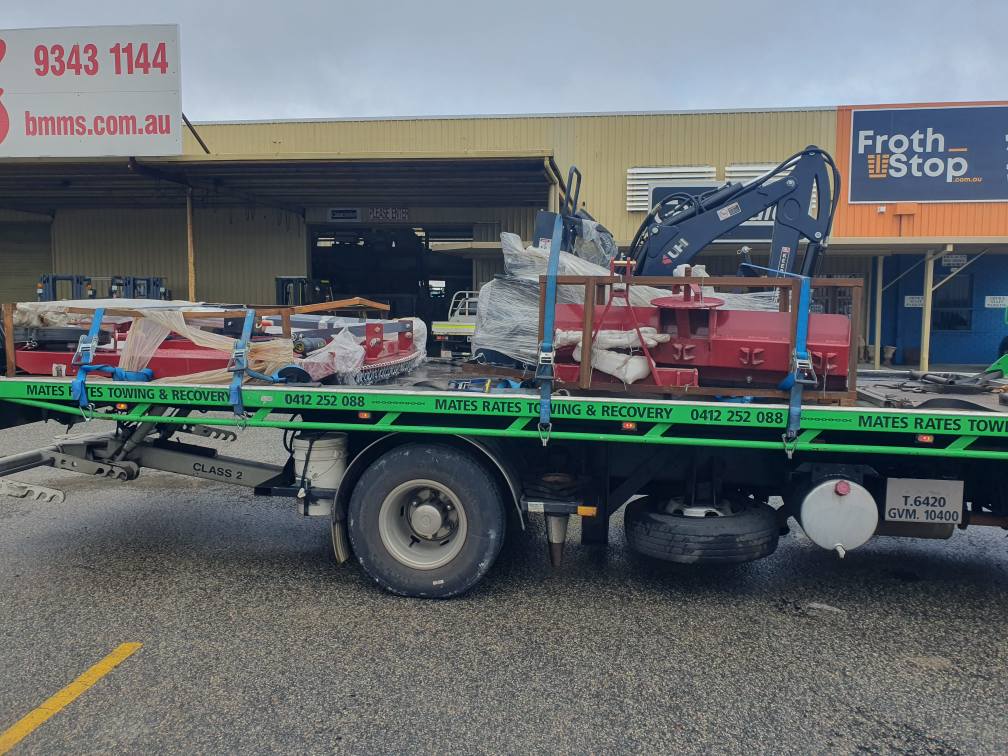 Machinery & heavy equipment transport Perth